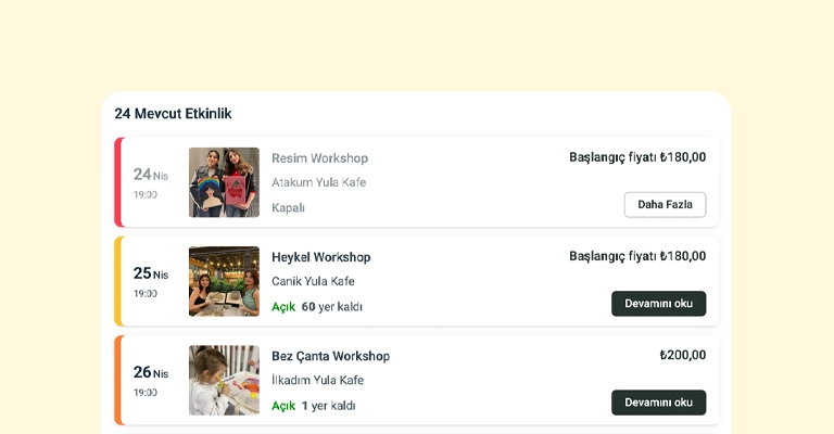 Yoga salonu web tasarım